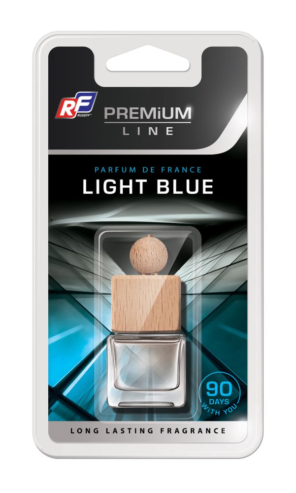 Ароматизатор подвесной жидкостный PREMIUM LINE Light Blue RUSEFF  27357N