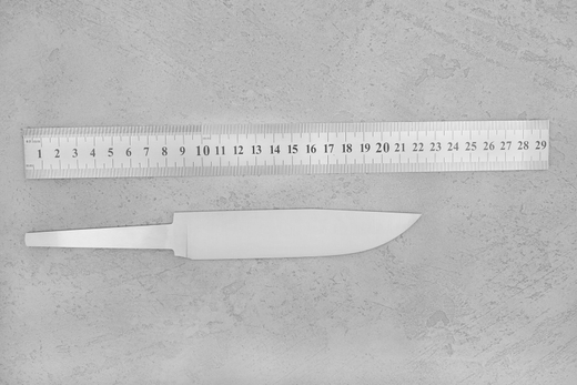 Клинок для ножа, модель "Охотник" из стали Х12МФ 60-61HRC