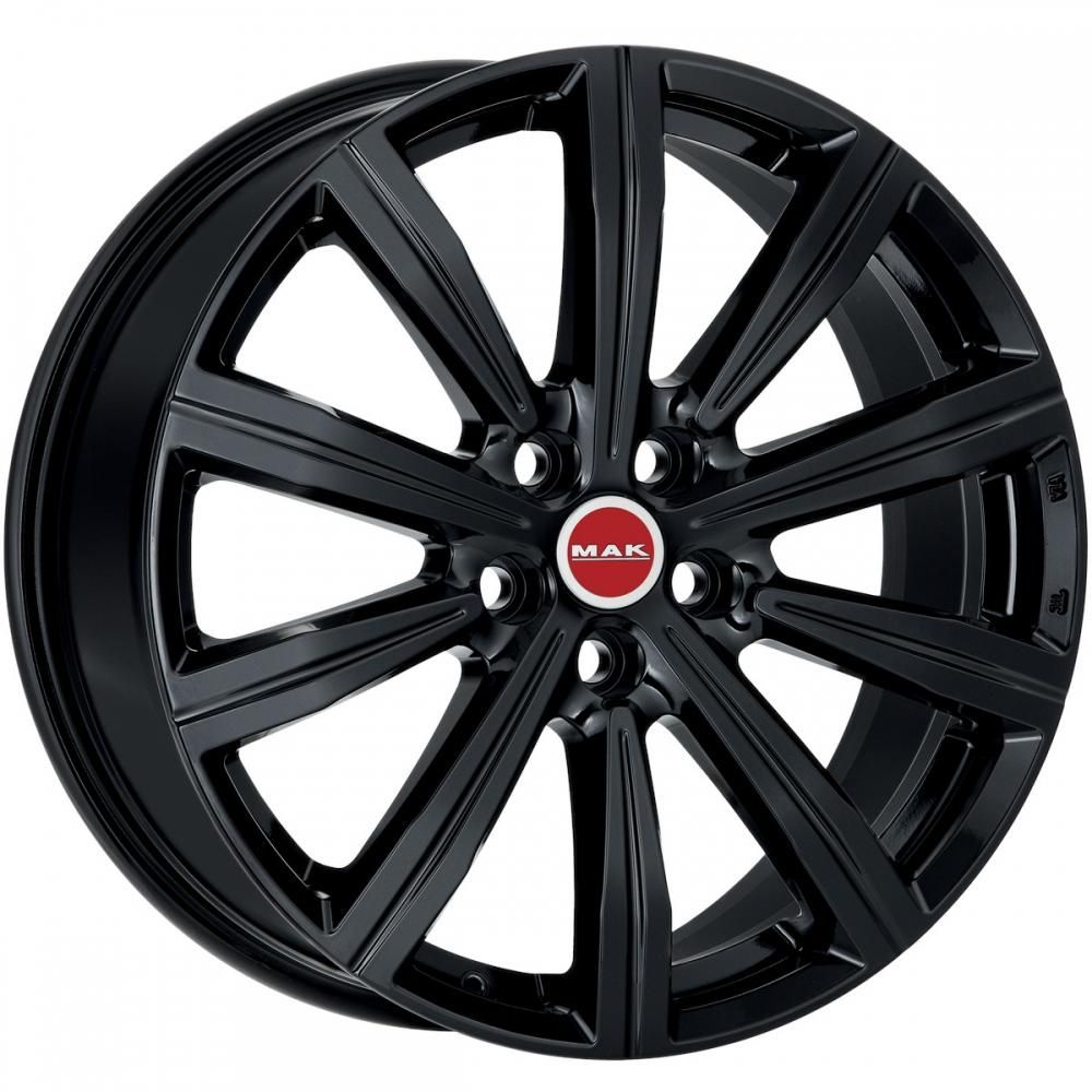 Mak Birmingham 8.5x20 5x112 ET 28 Dia 66.5 (gloss black)