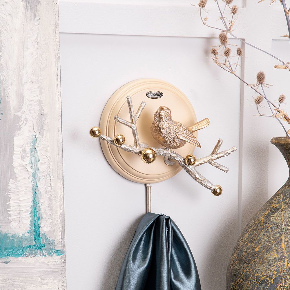 Настенный крючок Терра Айвори