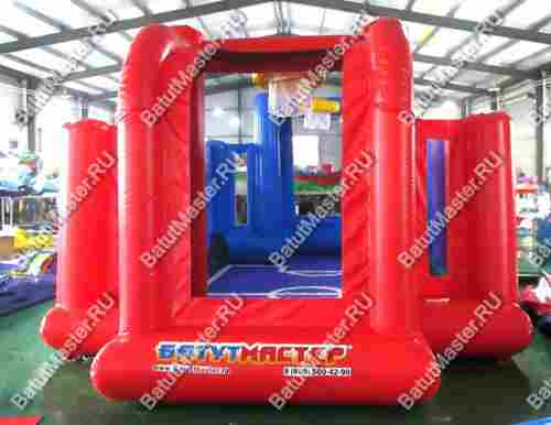 Спортивный надувной батут "Баскетбол"