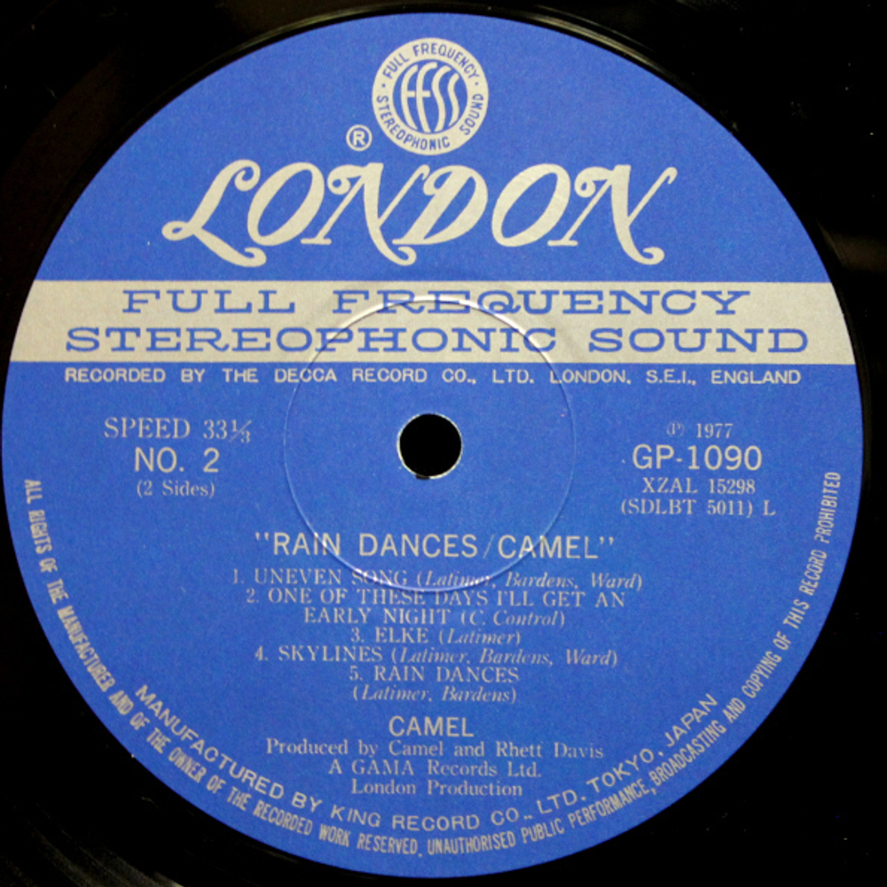 Camel / Rain Dances (LP)