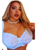 Франзуская модель бюстгальтера большие размеры FGi ажурный