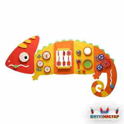 Интерактивная стена «Хамелеон», с вращающимися механизмами