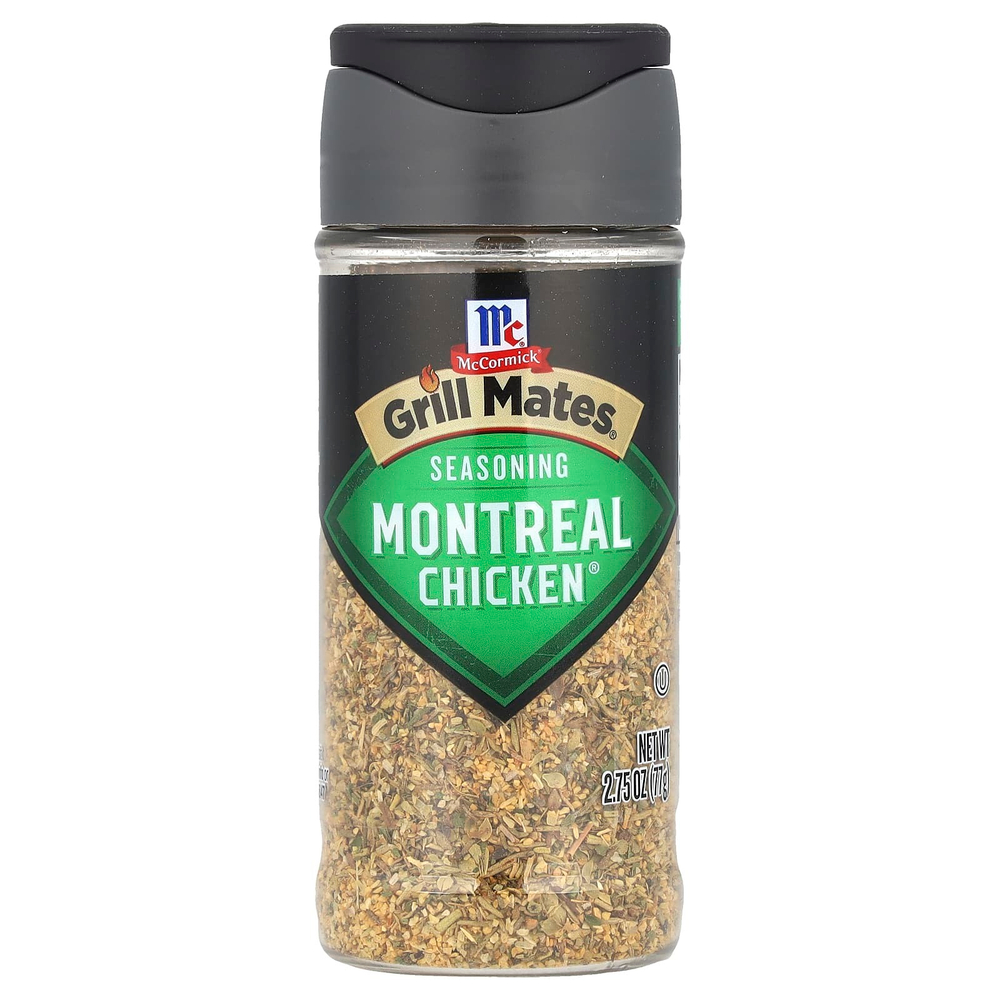 McCormick Grill Mates, Montreal Chicken®, приправа, 77 г (2,75 унции)