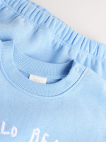 Свитшот и спортивные брюки в комплекте для малышей Next E48-223, Голубой