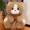 Yumşaq oyuncaq \ Мягкая игрушка \ Soft toys Sitting Lazy Cat Doll Brown