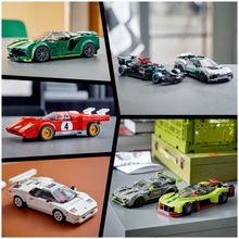 Конструктор LEGO Speed Champions 76910 Aston Martin Valkyrie AMR Pro и Aston Martin Vantage GT3