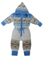 Комбинезон вязаный