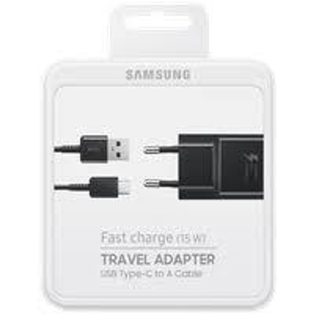Адаптер Samsung EP-TA20 USB-A FG 15Вт black