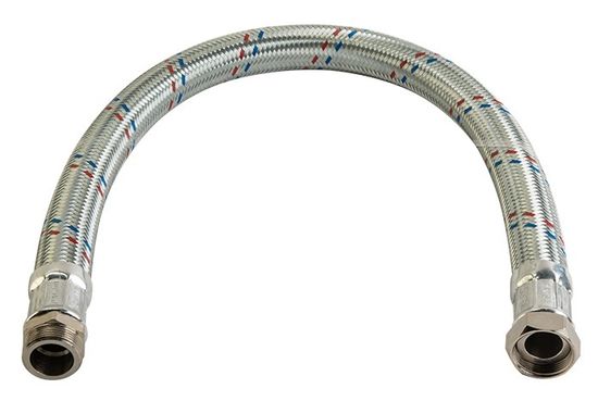 Гибкая подводка для воды Stout НР 1" х ВР 1", длина 1000 мм (SHF-0127-181515)