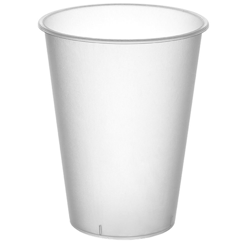 Стакан 375 мл Bubble Cup МАТОВЫЙ прозрачный (25/300)