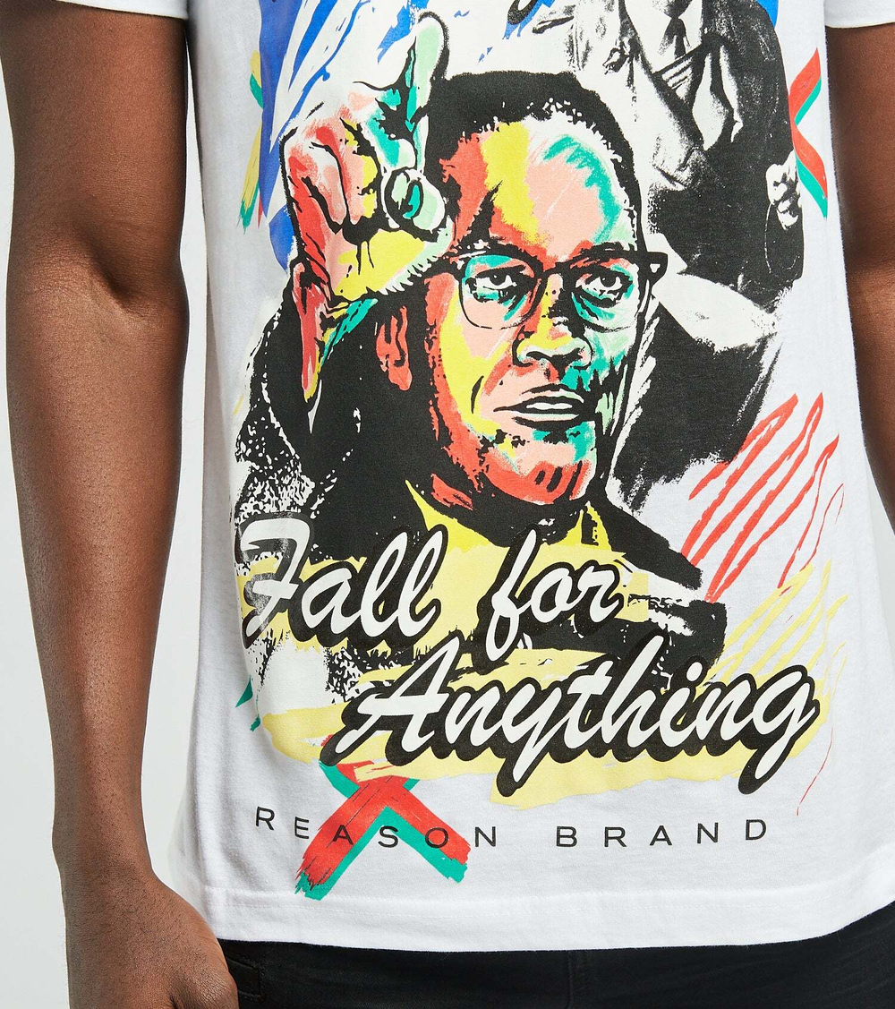 Мужская футболка Malcolm X Stand Roll