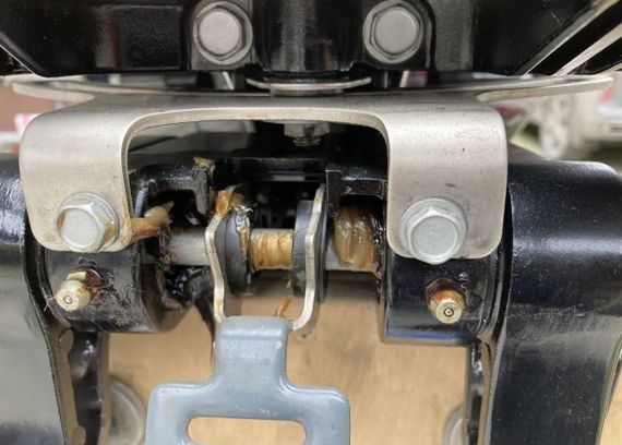 4х-тактный лодочный мотор SUZUKI DF9.9AS Б/У