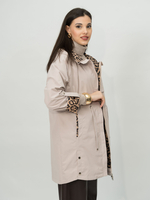 Ветровка женская демисезонная удлиненная с капюшоном большие размеры