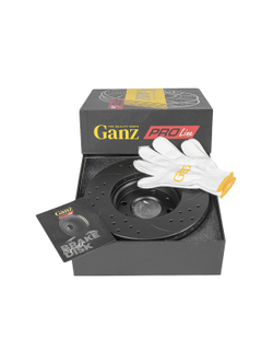 Диск тормозной передний перфорированный PRO-LINE с покрытием (комплект 2 шт) HYUNDAI I20/SOLARIS I/II/ACCENT KIA PIO III/IV 17> GANZ GIJ06236S