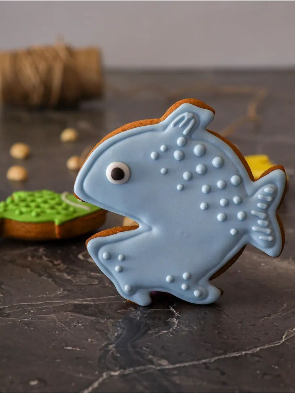 Подарочный набор имбирные пряники и орехи