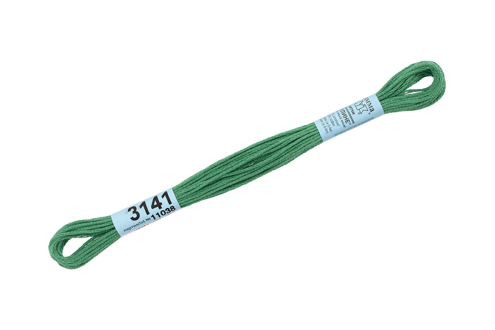 Мулине "Gamma", 100% хлопок , 8 м, №3141