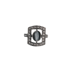 "Парадиз бол." кольцо в серебряном покрытии из коллекции "Самоцветы" от Jenavi