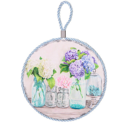 Подставка керамическая 16 см «Гортензии»