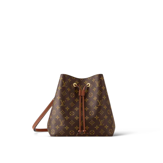 Сумка Louis Vuitton Neonoe MM (коричневая фурнитура)