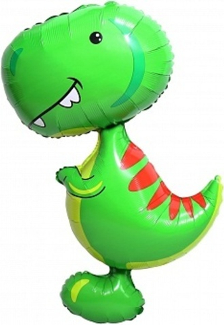 К Фигура Динозавр Тираннозавр Зеленый 40''/102 см.