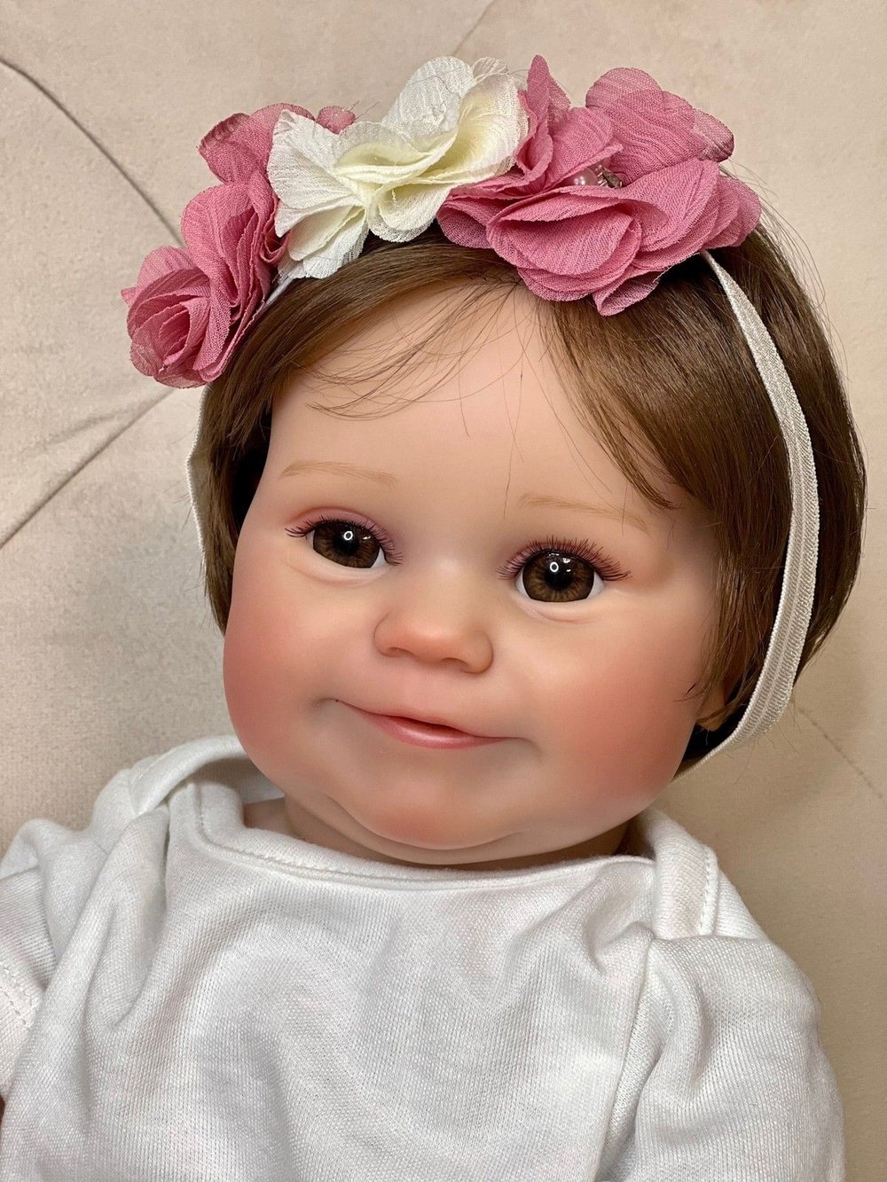 Кукла Реборн виниловая 50см в пакете (FA-086)