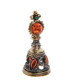 AM-2696 Колокольчик (латунь, янтарь)