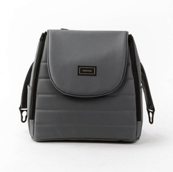 Детская коляска Adamex Locco Light Deluxe 2 в 1 LL-SA32 (СЕРАЯ КОЖА)