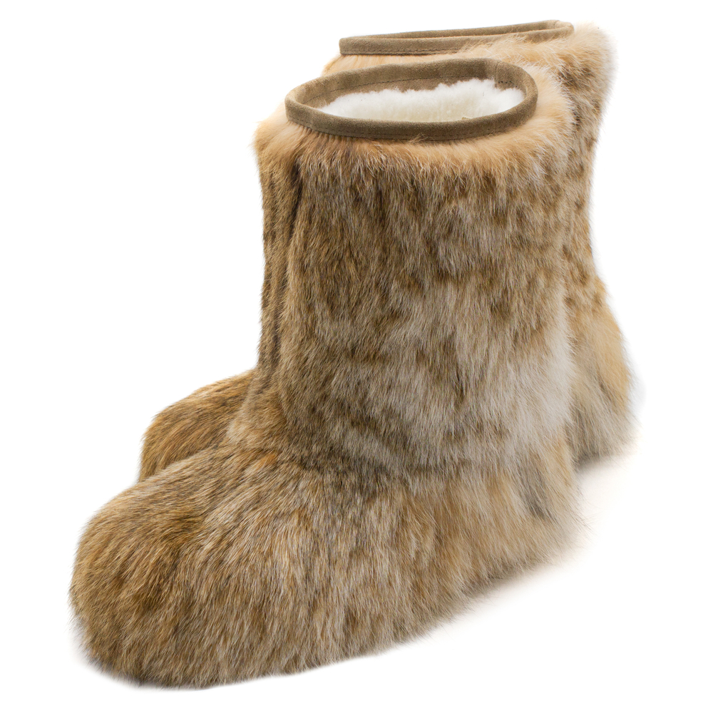 Унты укороченные женские из рыси