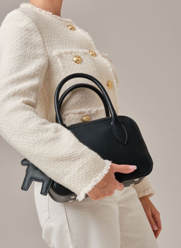 Кожаная сумка Polly summer DBR 31401 черный