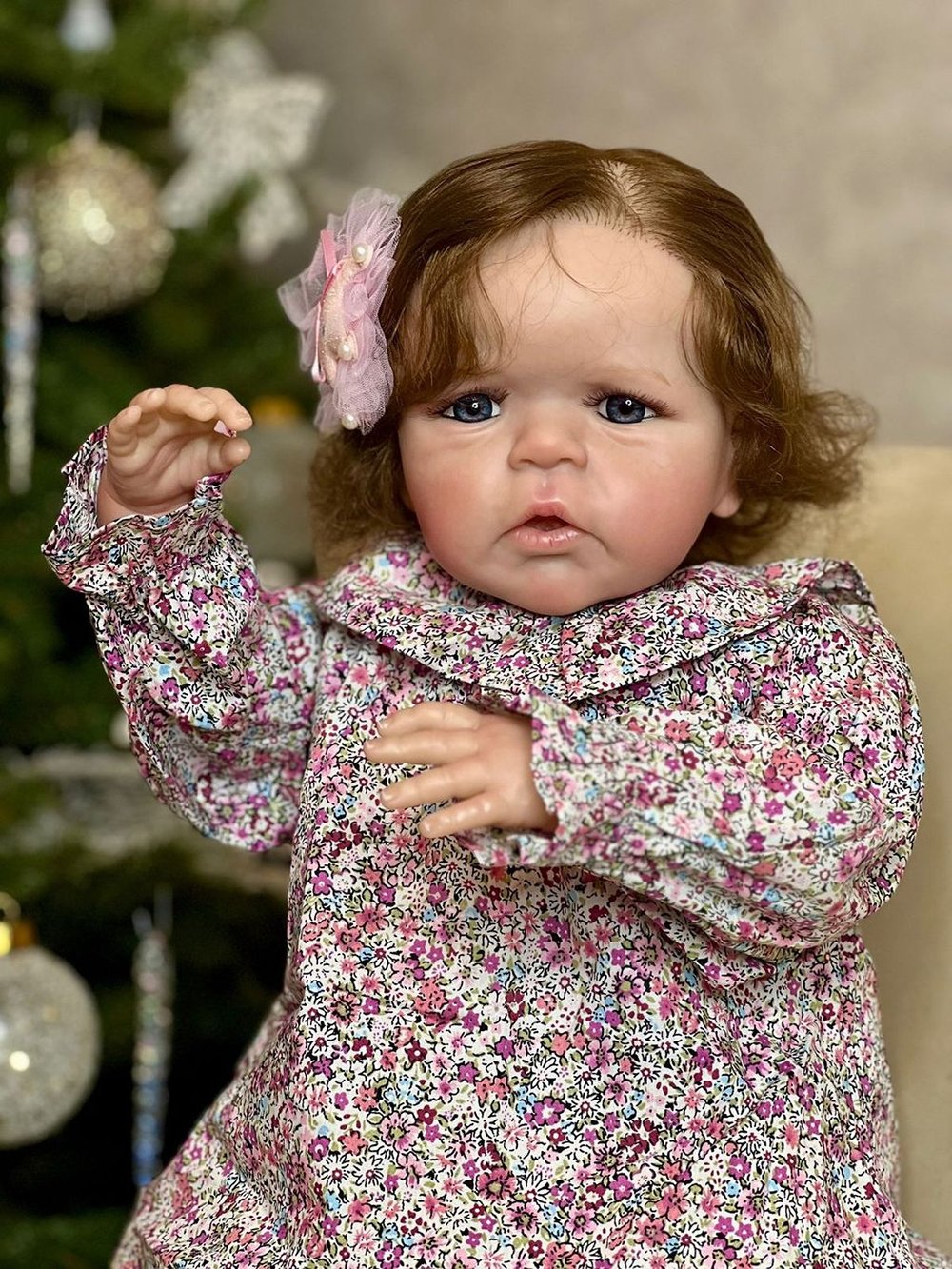 Кукла Реборн мягконабивная 60см в пакете (FA-281)