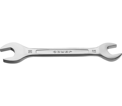 ЗУБР 27 х 30 мм, рожковый гаечный ключ, Профессионал (27010-27-30)