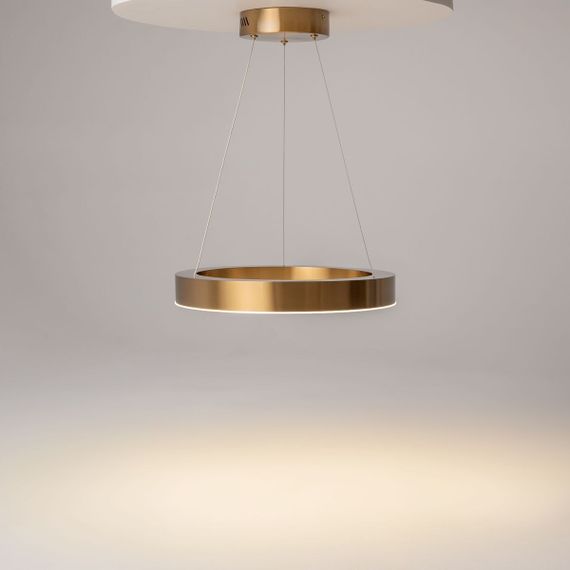 Подвесная светодиодная люстра Maytoni Saturno MOD415PL-L36BS4K