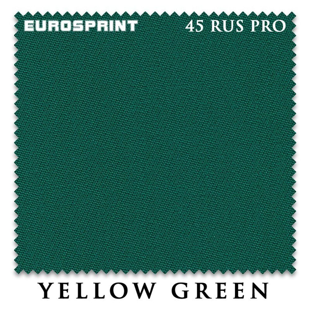 Сукно Eurosprint 45 Rus Pro 198см Yellow Green