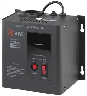 СННТ-500-Ц,ЭРА Стабилизатор напряжения настенный, ц.д., 140-260В/220/В, 500 ВА Б0020165