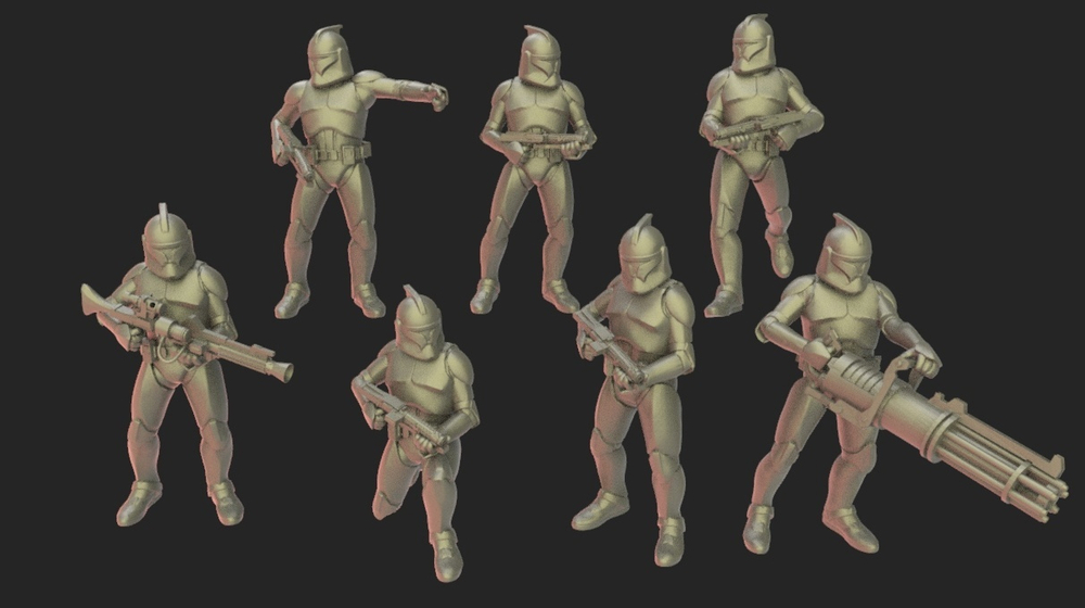 Star Wars Clone Trooper Squad