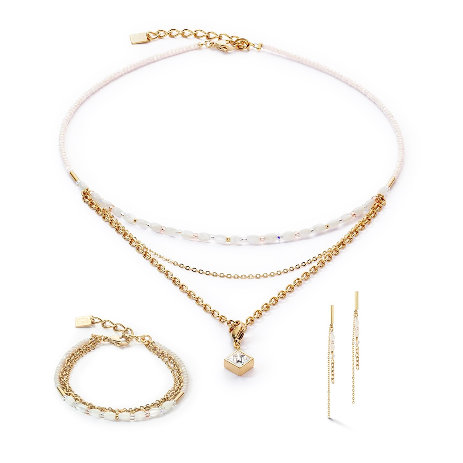 Браслет Coeur de Lion White-Gold 6005/30-1416