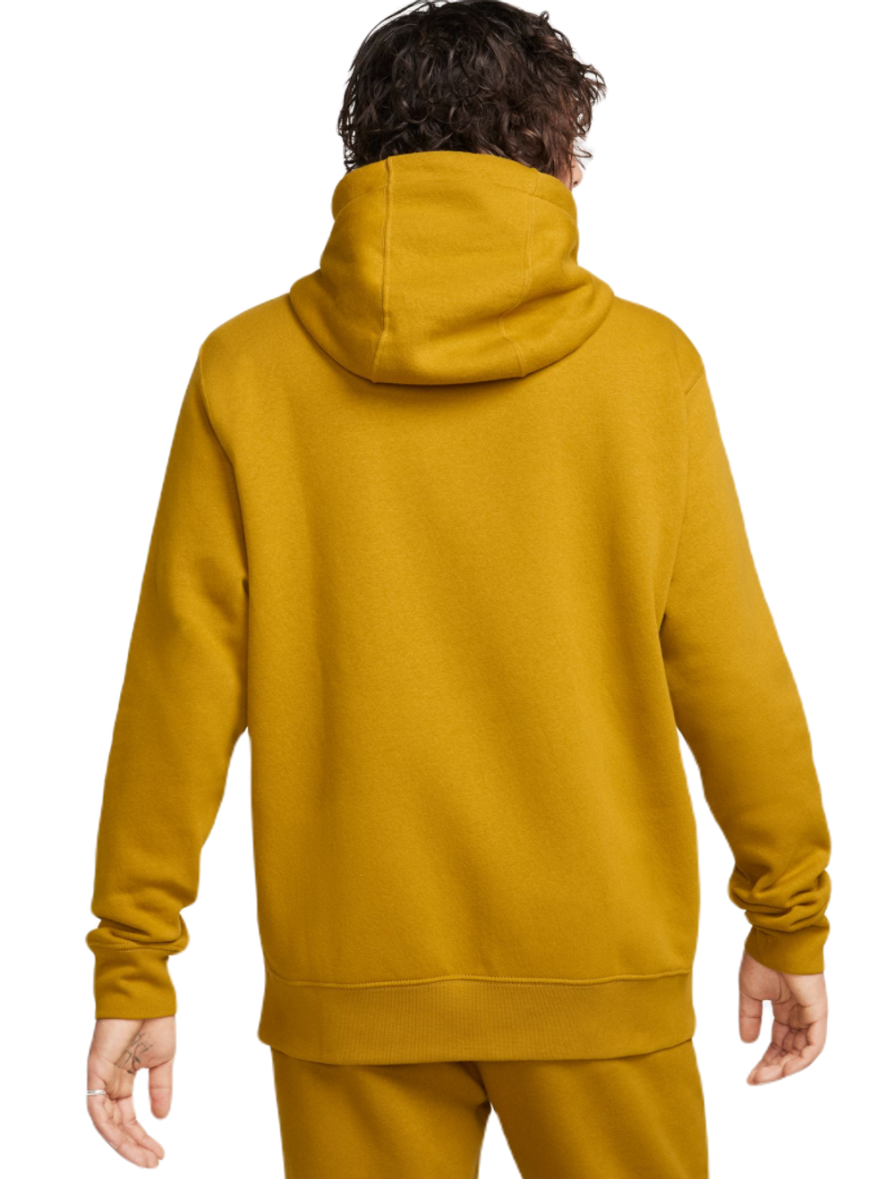 Куртка теннисная Nike Swoosh M Club Hoodie FZ BB - bronzine/bronzine/white - Brown