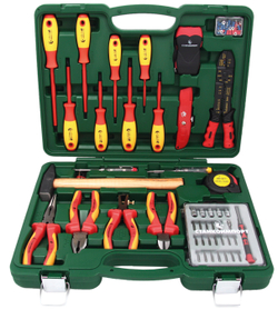 Набор инструмента электрика (21 предмет) СТАНКОИМПОРТ НАБЭ.13.23.21