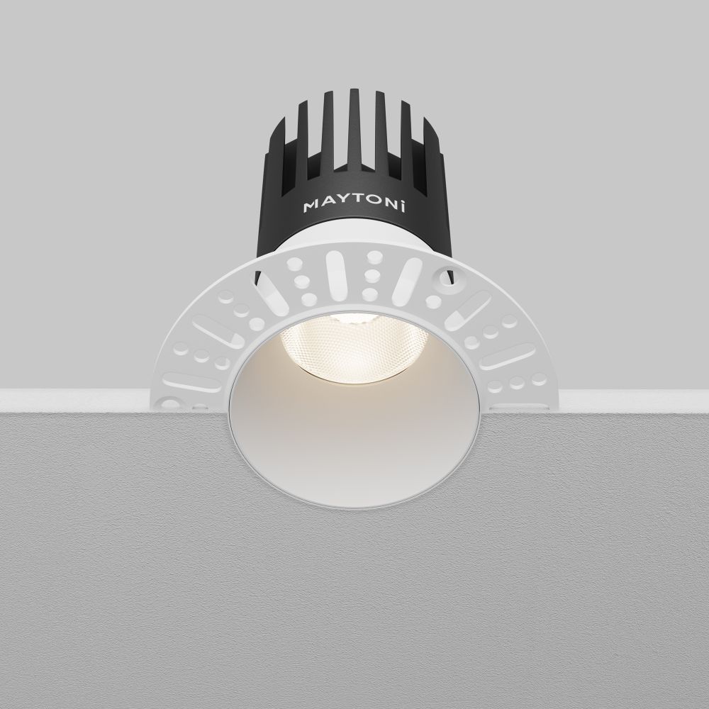 Светильник встраиваемый светодиодный Maytoni Dip DL122-15W-4K-TRS-W