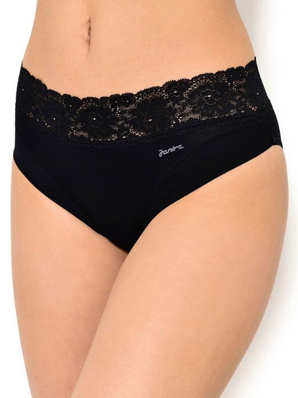 Трусики-слипы Dolce Cinture с кружевным пояском (Размер: XL) (Цвет: телесный)