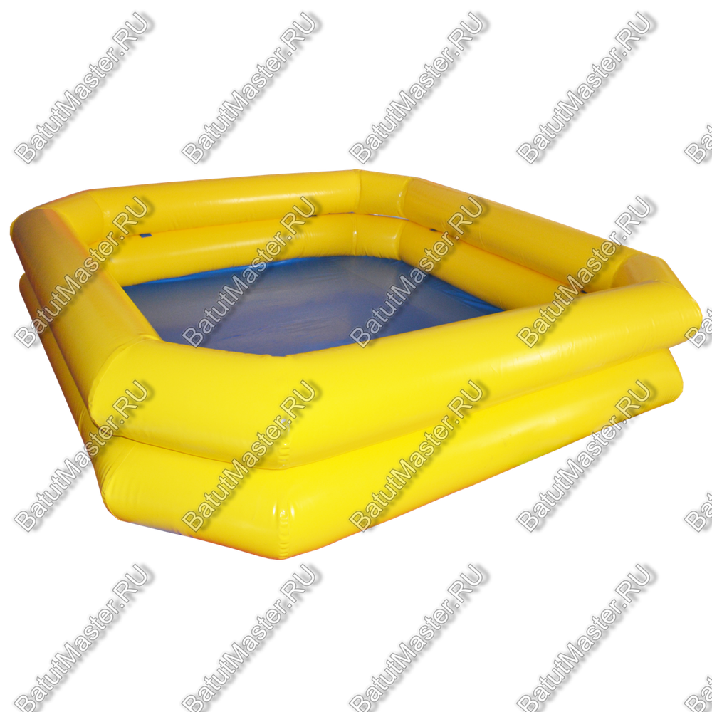 Квадратный надувной бассейн "Солнечный" 4*4*0.65 м