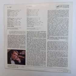 Винтажная виниловая пластинка Э. Григ E. Grieg Михаил Плетнев Mikhail Pletnev Лирические Пьесы Lyric Pieces (СССР 1990)