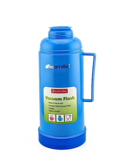 Термос 600 мл. со стеклянной колбой Kamille KM 2071 пластиковый корпус