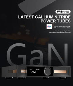 Усилитель мощности SMSL VMV A1 PRO, GaN, RCA, XLR, черный