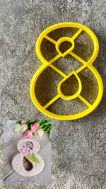 "Восьмерка" Вырубка для пряника, печенья, мастики, вариант №1