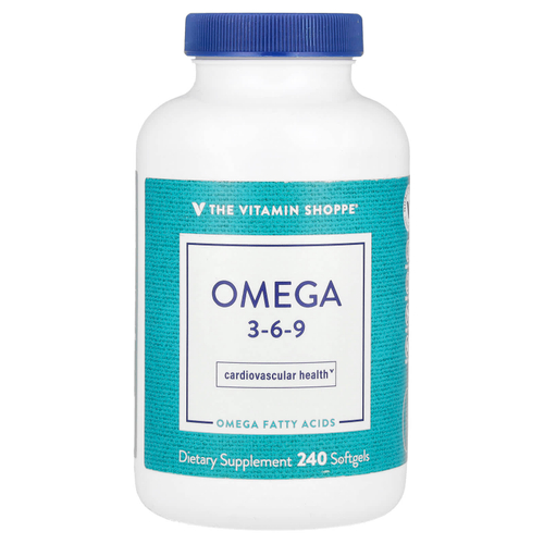 The Vitamin Shoppe, Омега 3-6-9`` 240 мягких таблеток