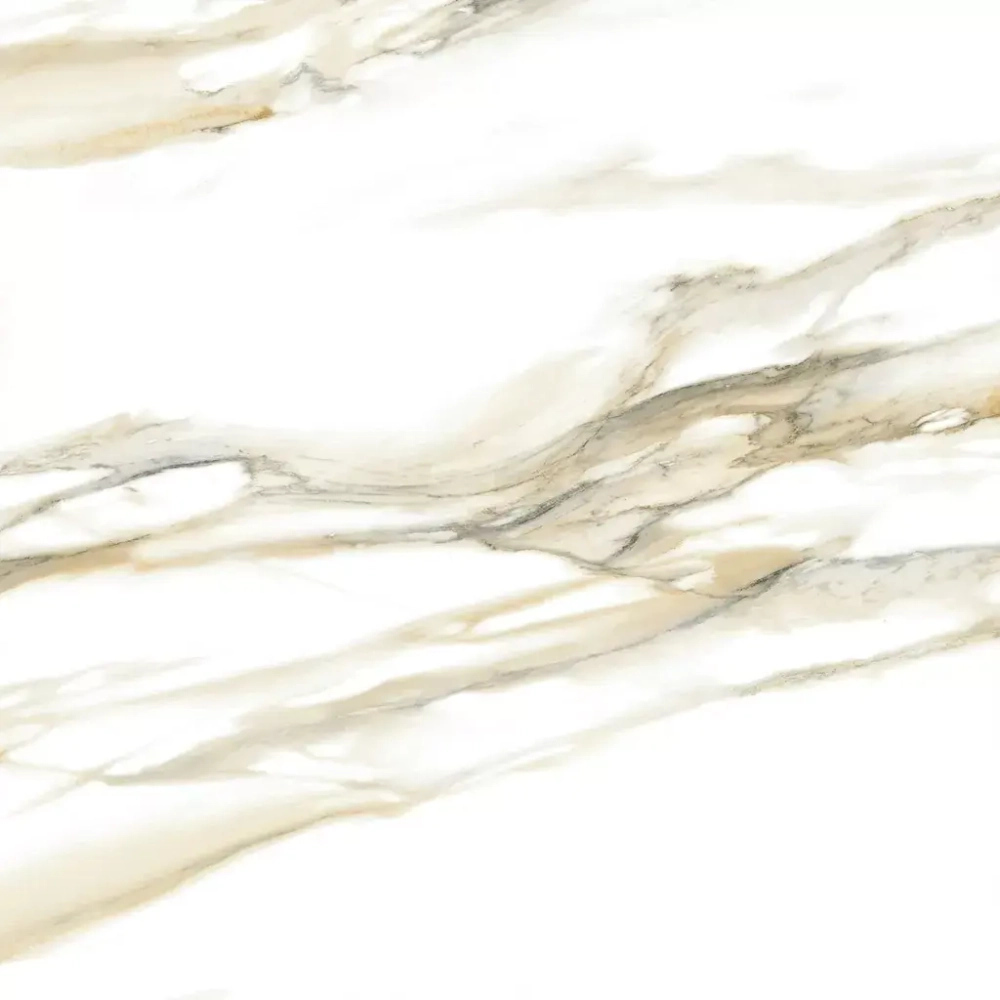 Напольная плитка ALMA Ceramica GFA57FSN04L Fusion 57x57 белая лаппатированная под камень