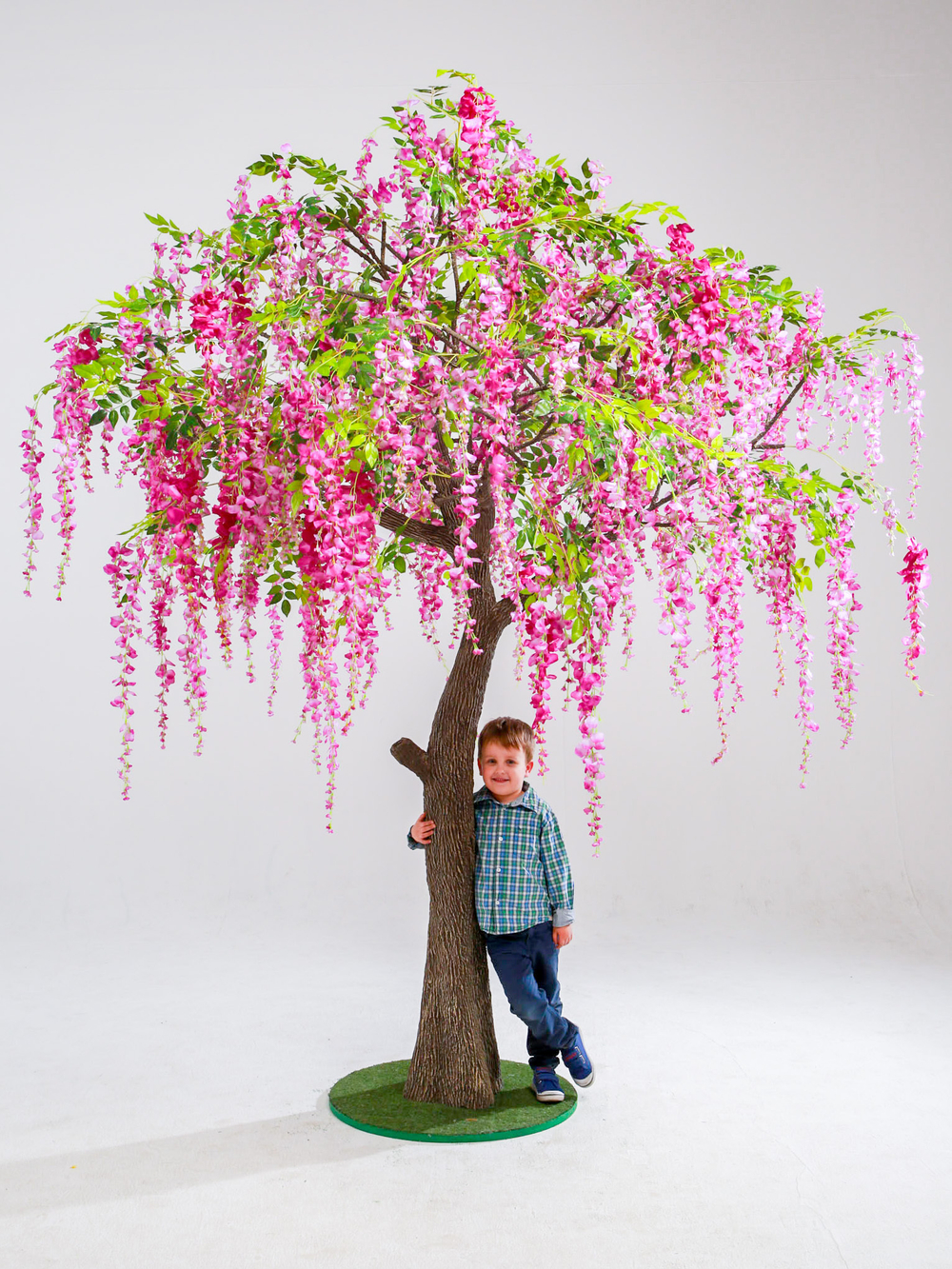 Искусственное дерево "Глициния Фиолетовая Classic 2.8 м